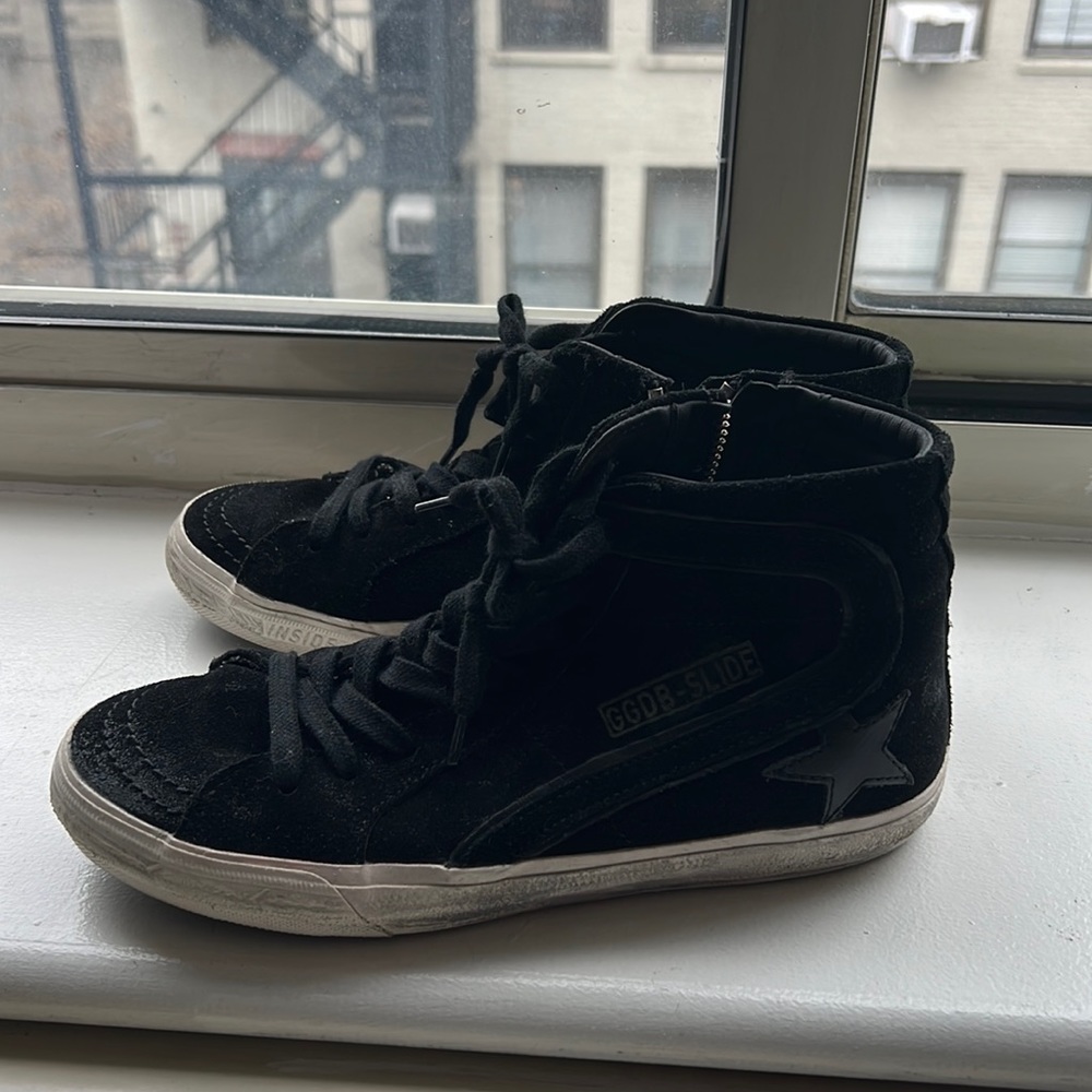 Suede Distressed Accents Golden Goose Sneakers